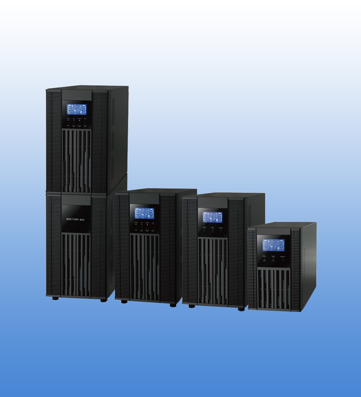 High frequency UPS tower
